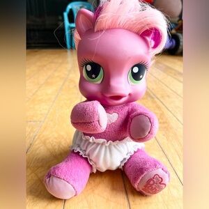 My Little Pony Vintage 2009 Y2K Baby 9" Hasbro Talking Plush Toy